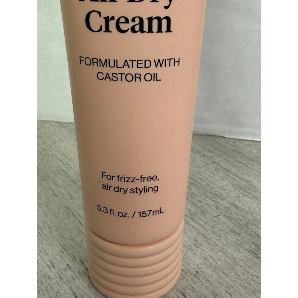 Kitsch Smoothing Air Dry Cream With Castor Oil & Coconut Oil 5.3 Oz 157mL Sealed
